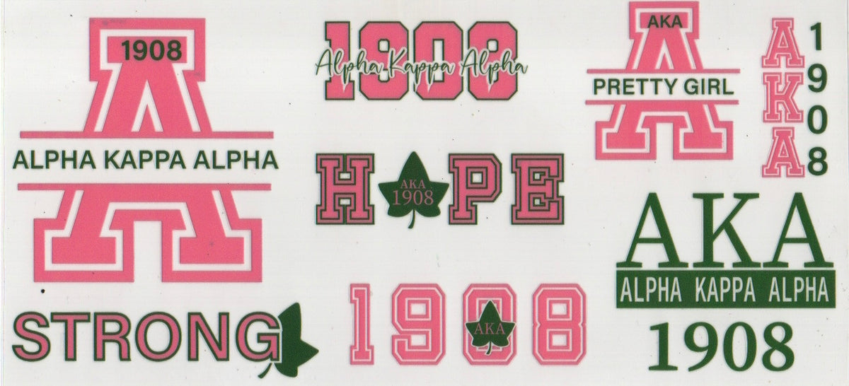 Alpha Kappa Alpha Wrap