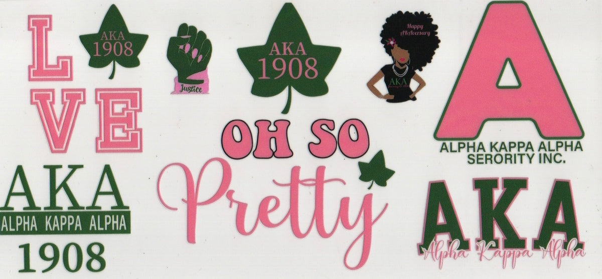 Alpha Kappa Alpha Wrap