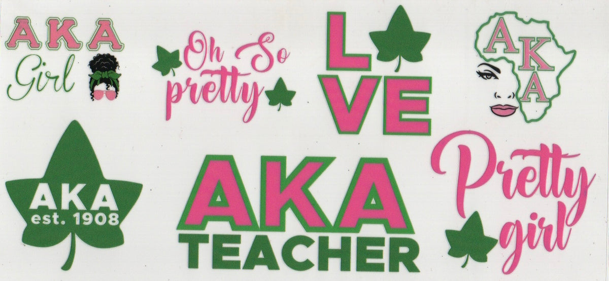Alpha Kappa Alpha Wrap