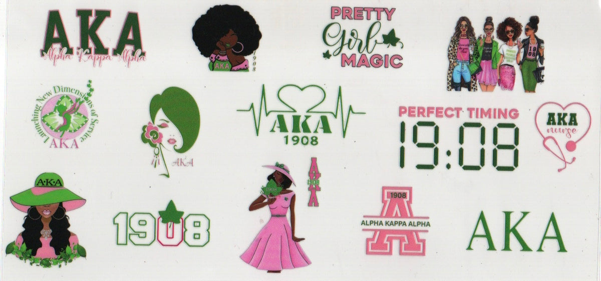 Alpha Kappa Alpha Wrap