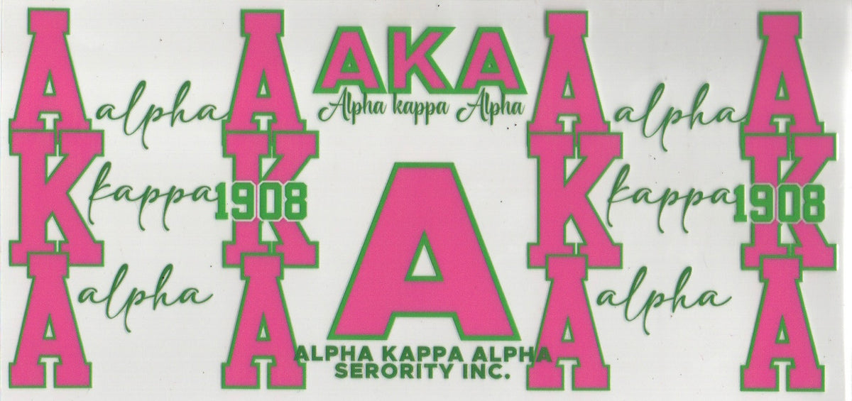 Alpha Kappa Alpha Wrap