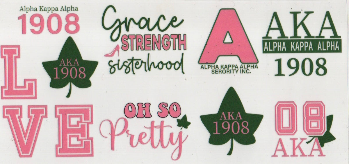 Alpha Kappa Alpha Wrap