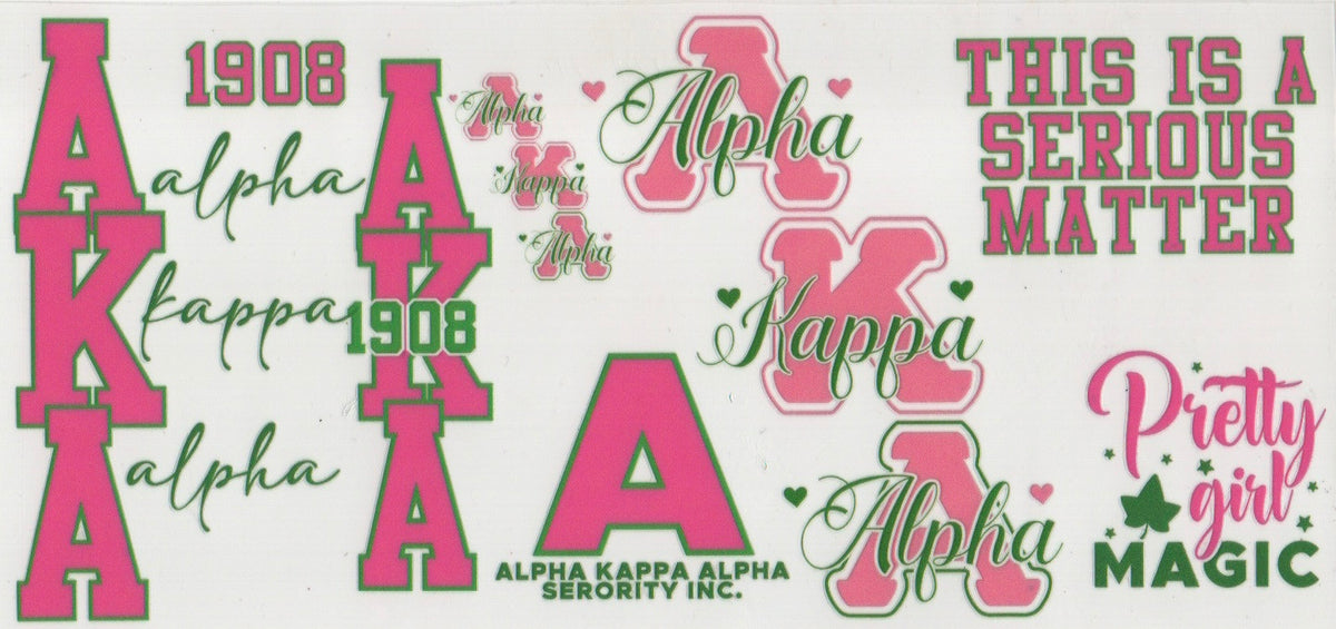 Alpha Kappa Alpha Wrap