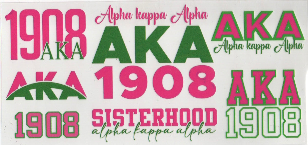 Alpha Kappa Alpha Wrap