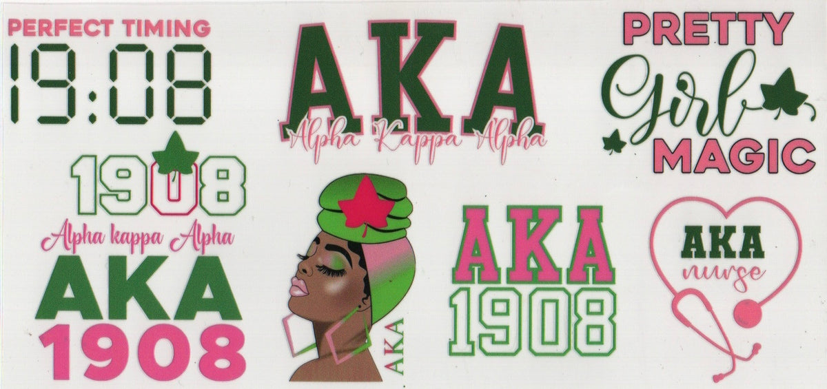 Alpha Kappa Alpha Wrap