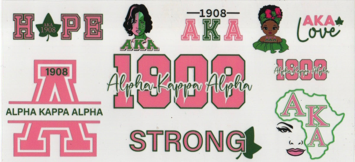 Alpha Kappa Alpha Wrap