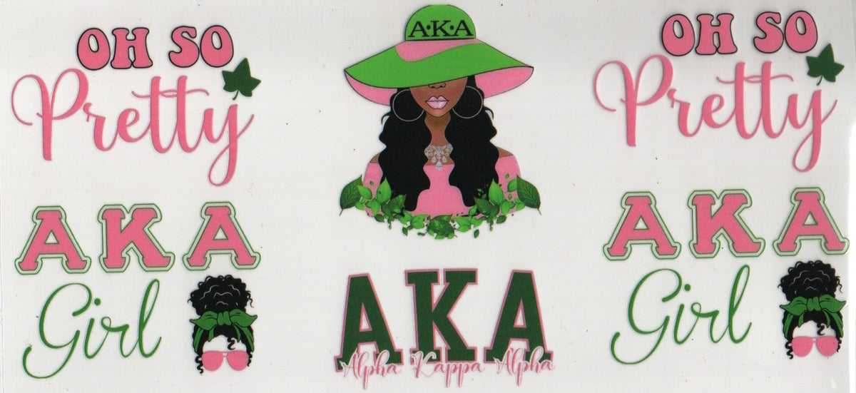 Alpha Kappa Alpha Wrap