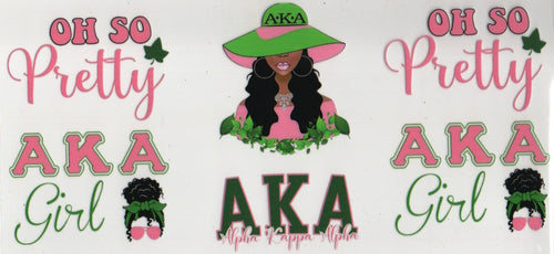 Alpha Kappa Alpha Wrap