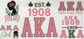 Alpha Kappa Alpha Wrap