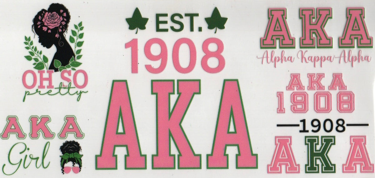 Alpha Kappa Alpha Wrap