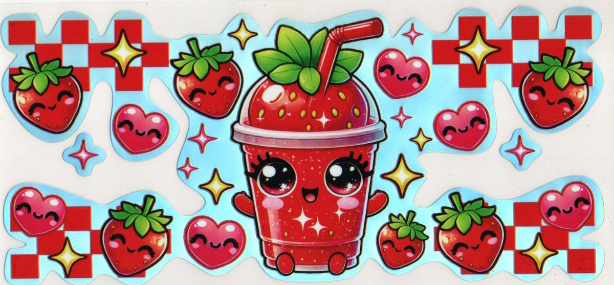 Animated Drink Wraps UV DTF Wraps