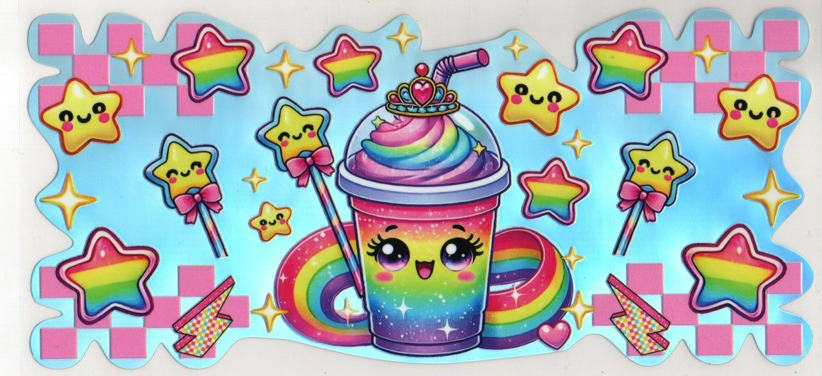 Animated Drink Wraps UV DTF Wraps