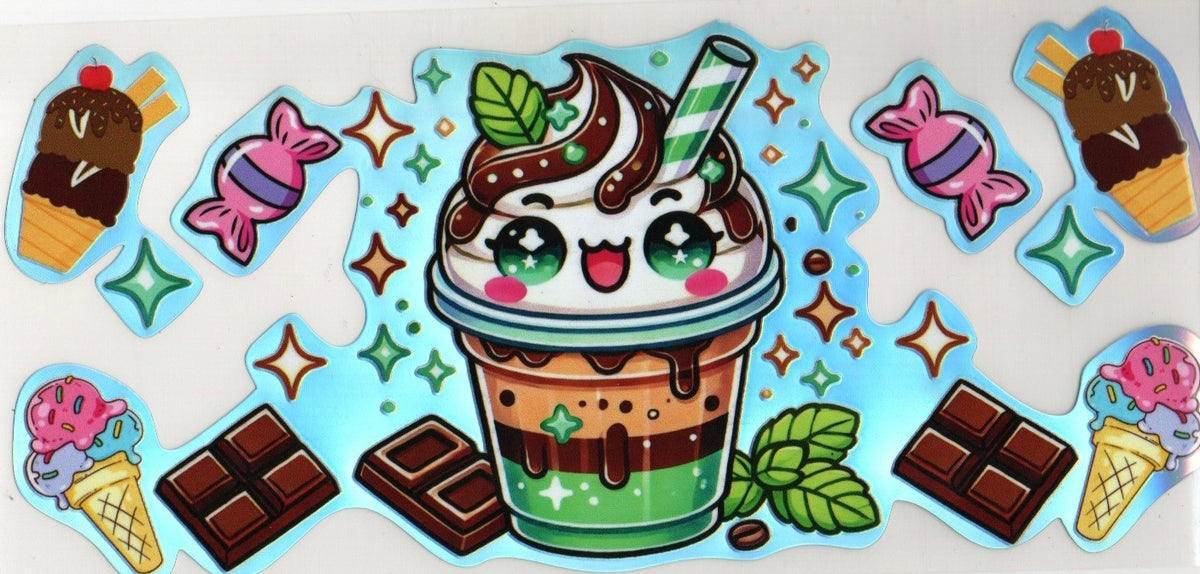 Animated Drink Wraps UV DTF Wraps