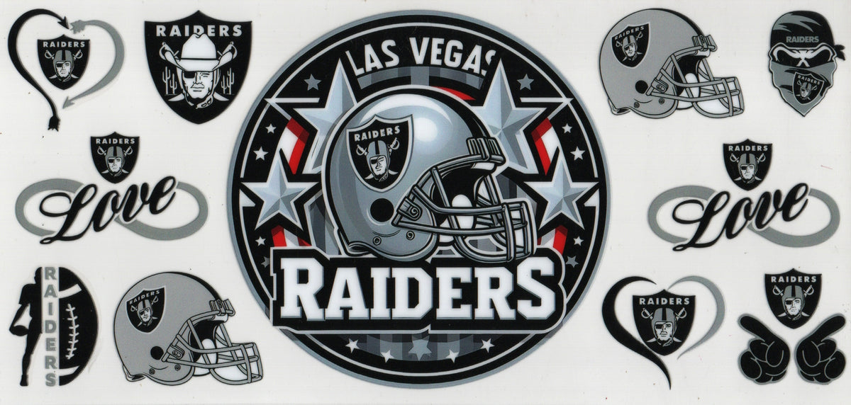 Raiders Football Wraps