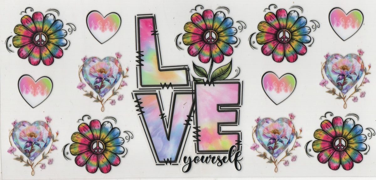 Mixed Affirmations UV DTF Wraps