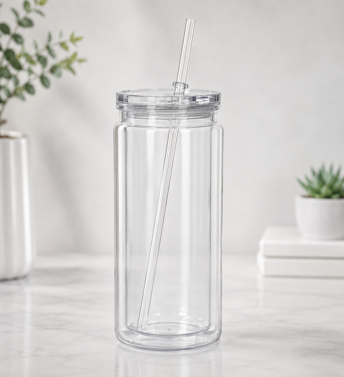 Blank Snowglobe Tumblers