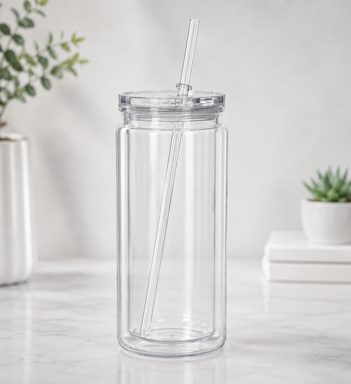Blank Snowglobe Tumblers