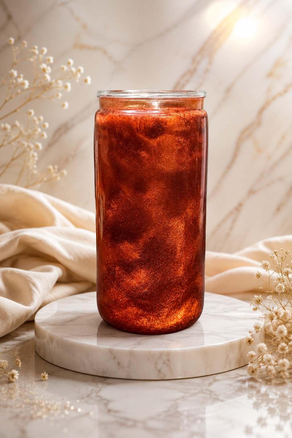 CatEye Snowglobe Tumbler